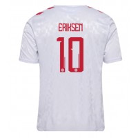 Fotballdrakt Herre Danmark Christian Eriksen #10 Bortedrakt EM 2024 Kortermet